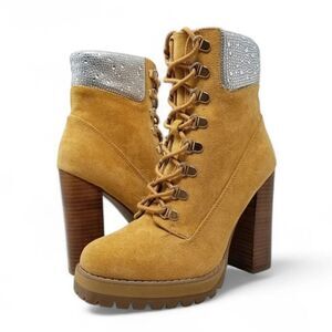 Madden Girl Trainer Lug Sole Boots